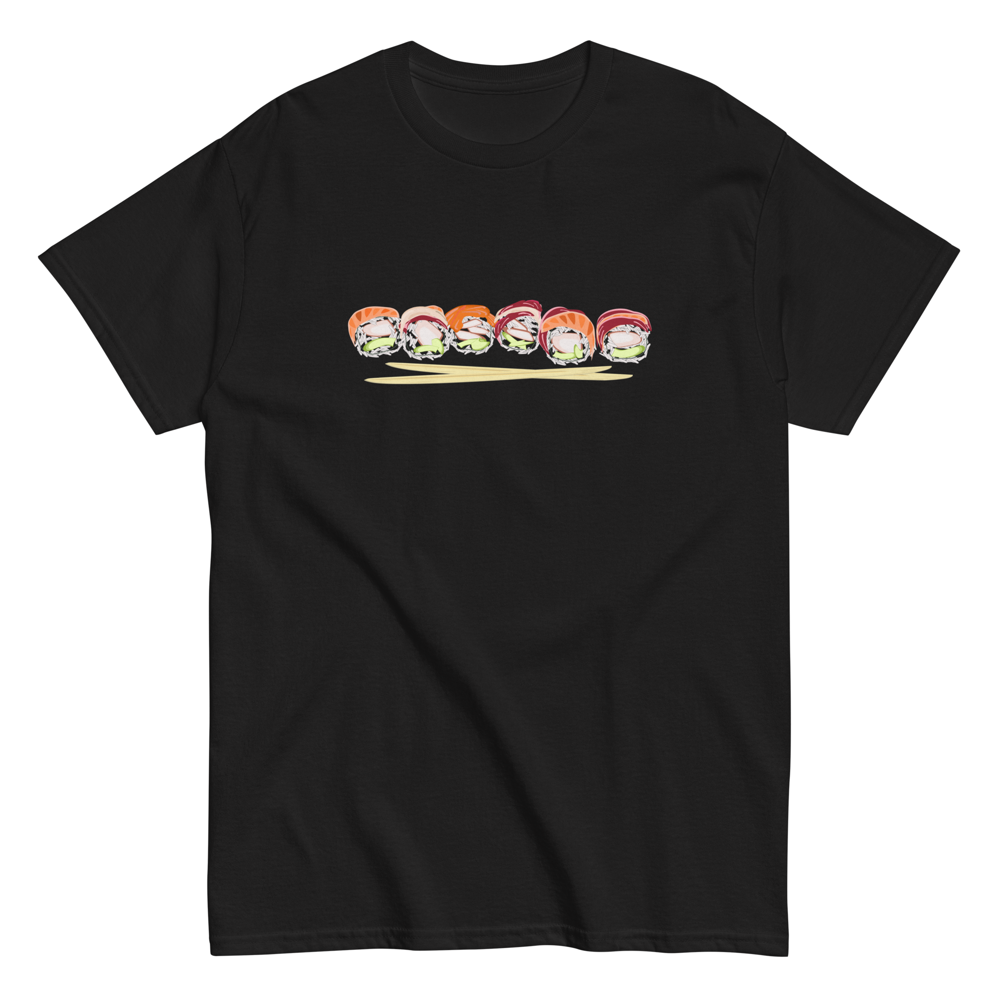 Sushi roll chopsticks T-Shirt