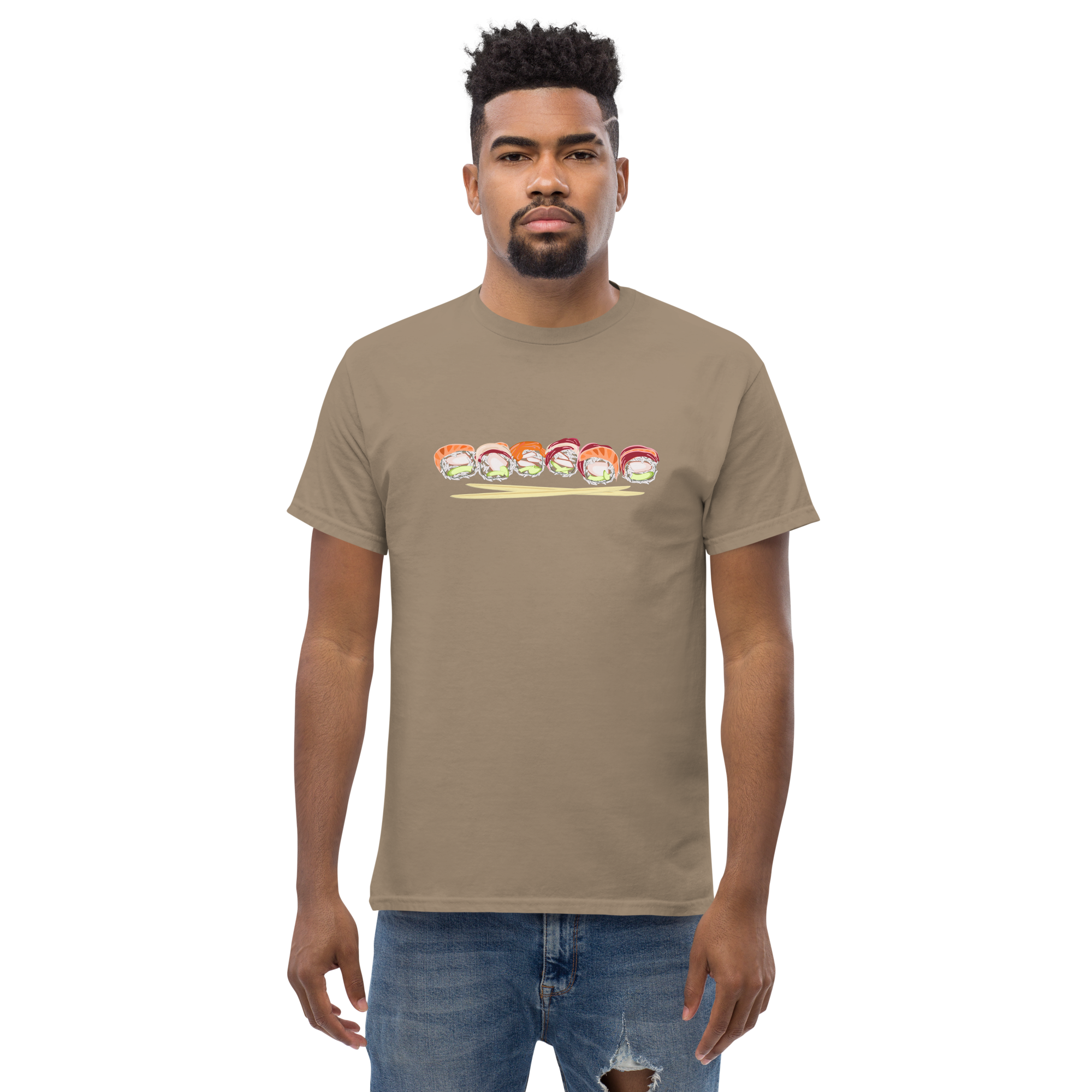 Sushi roll chopsticks T-Shirt