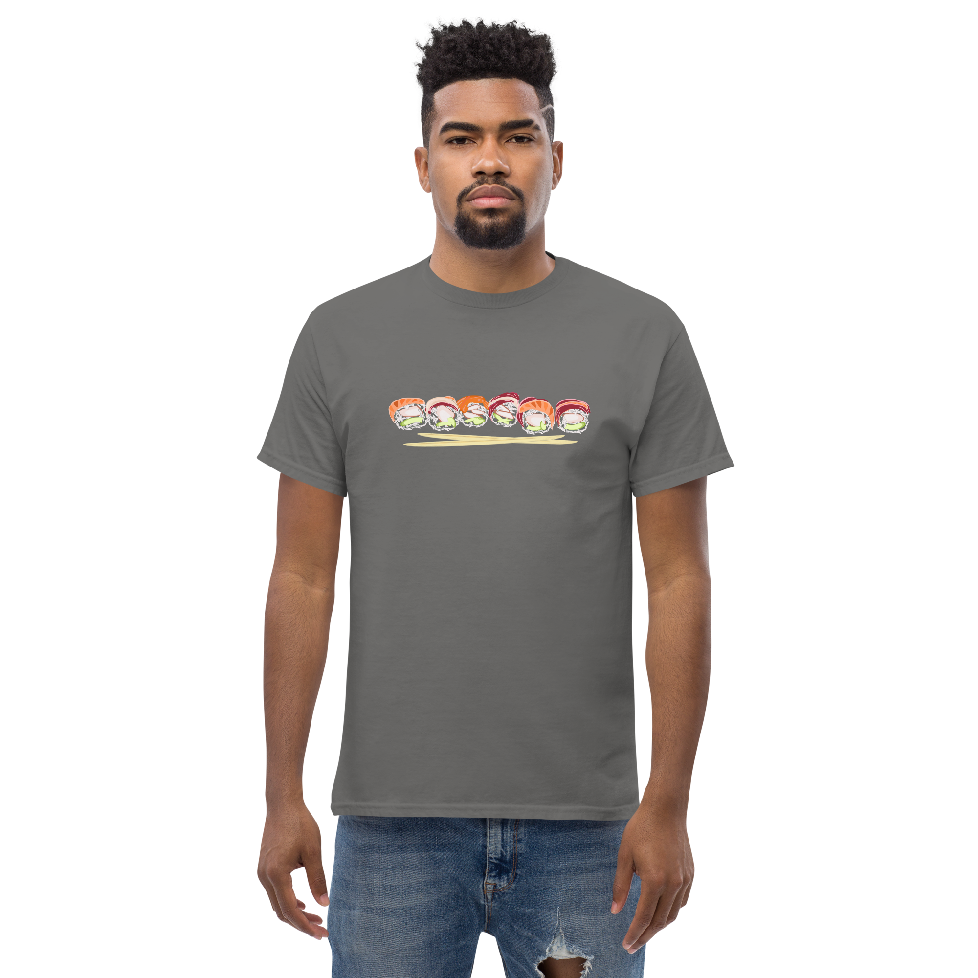 Sushi roll chopsticks T-Shirt