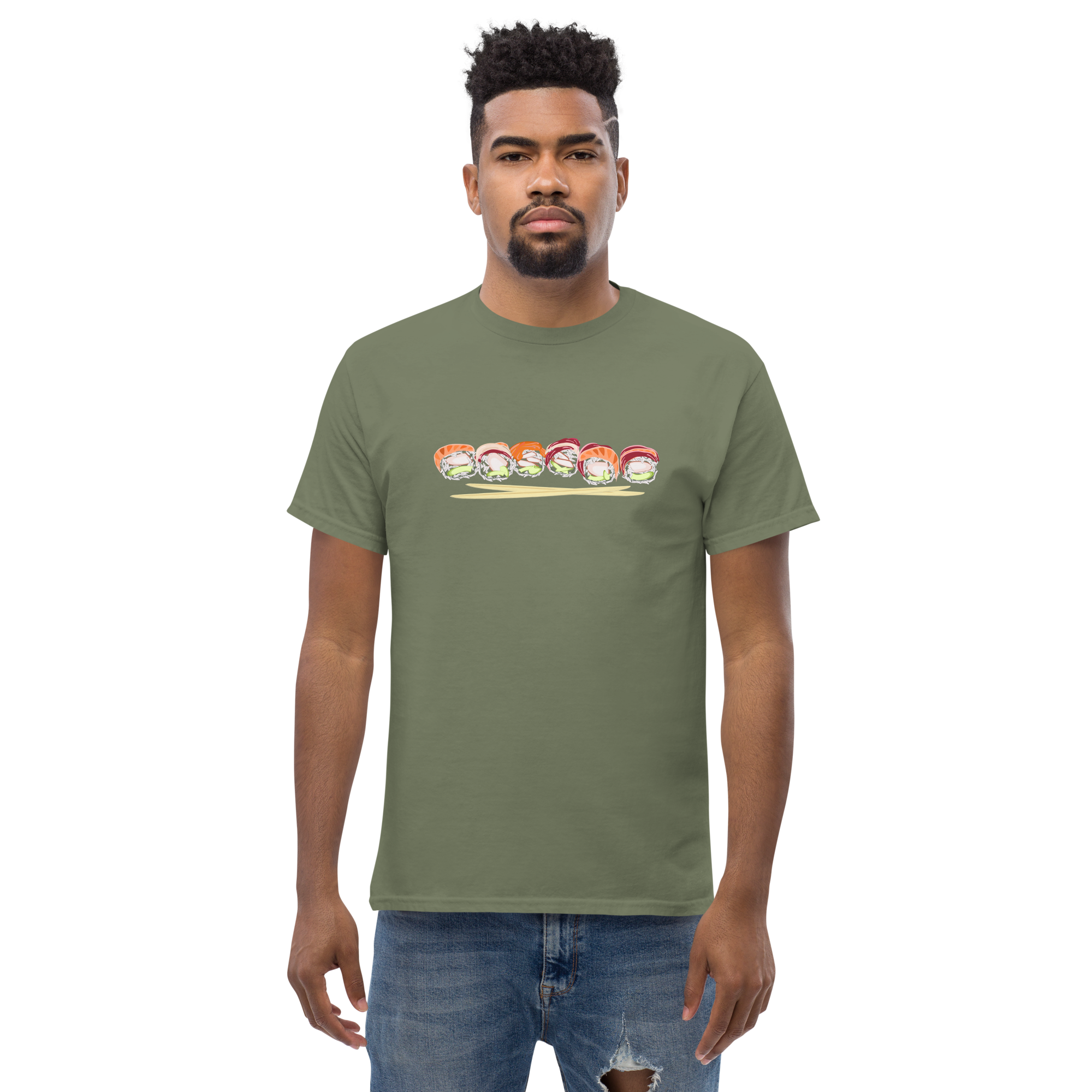 Sushi roll chopsticks T-Shirt