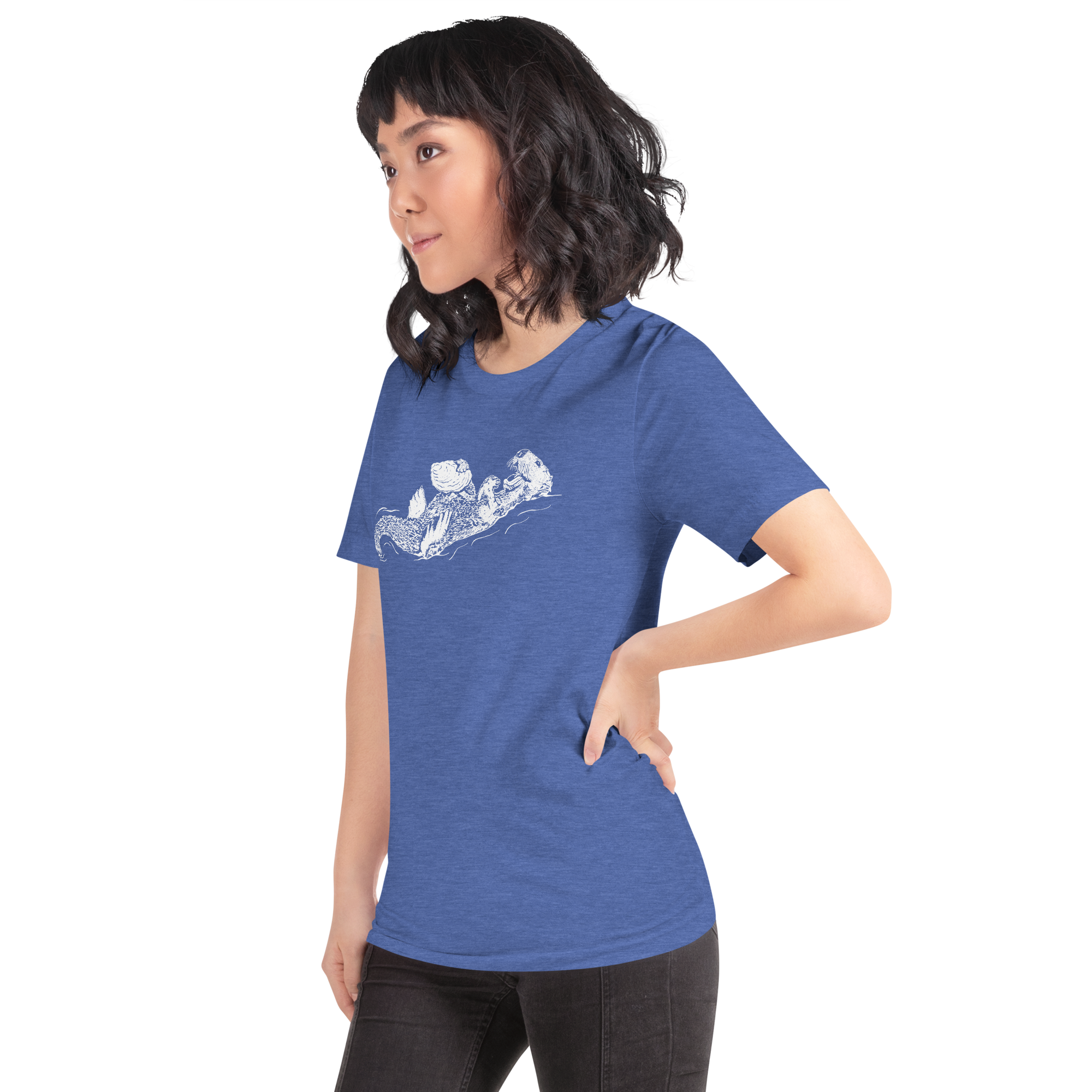 Sea Otter and Oyster T-Shirt Unisex