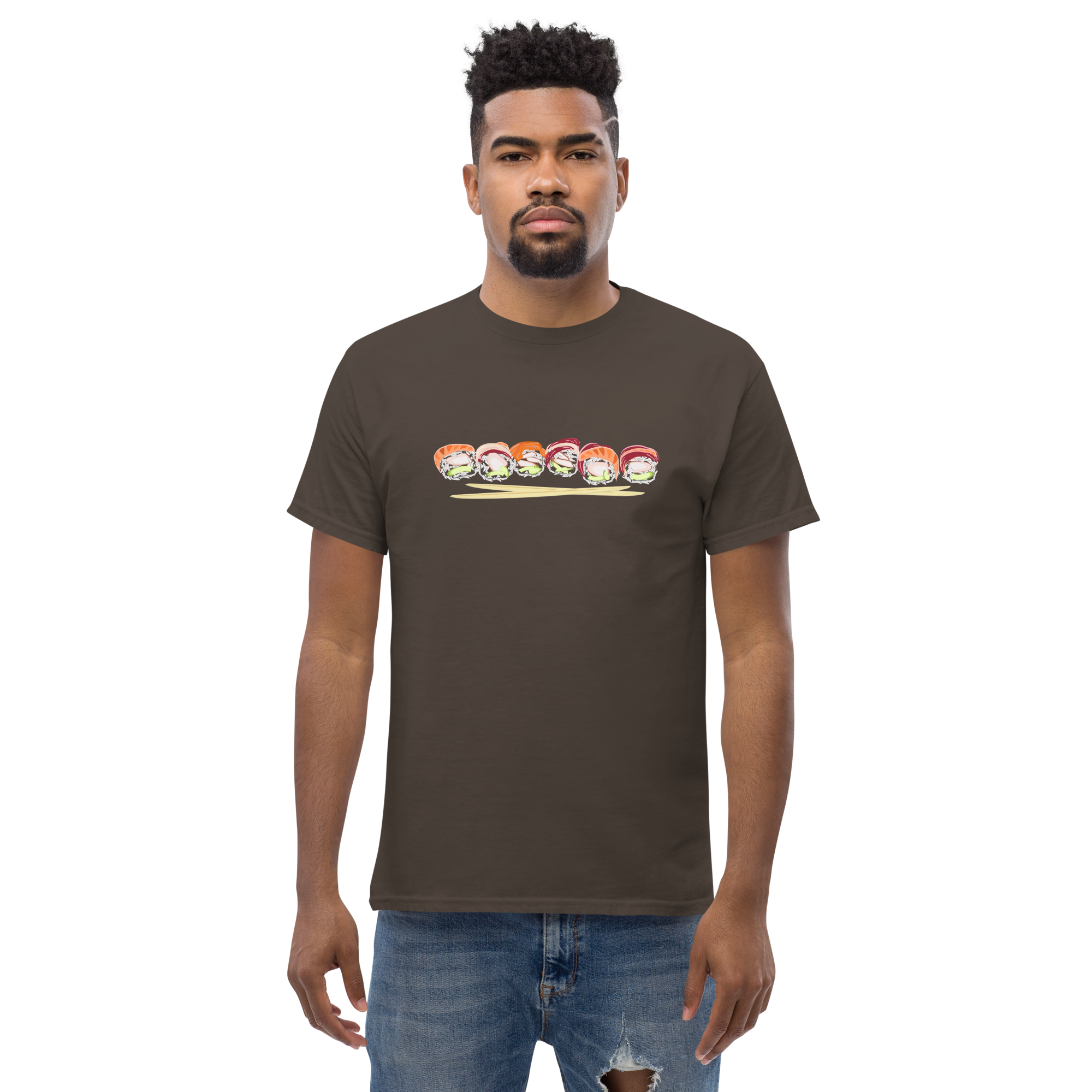 Sushi roll chopsticks T-Shirt