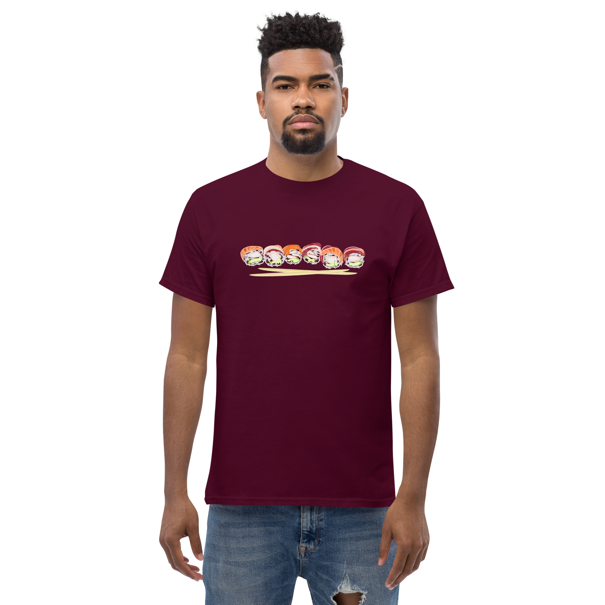 Sushi roll chopsticks T-Shirt