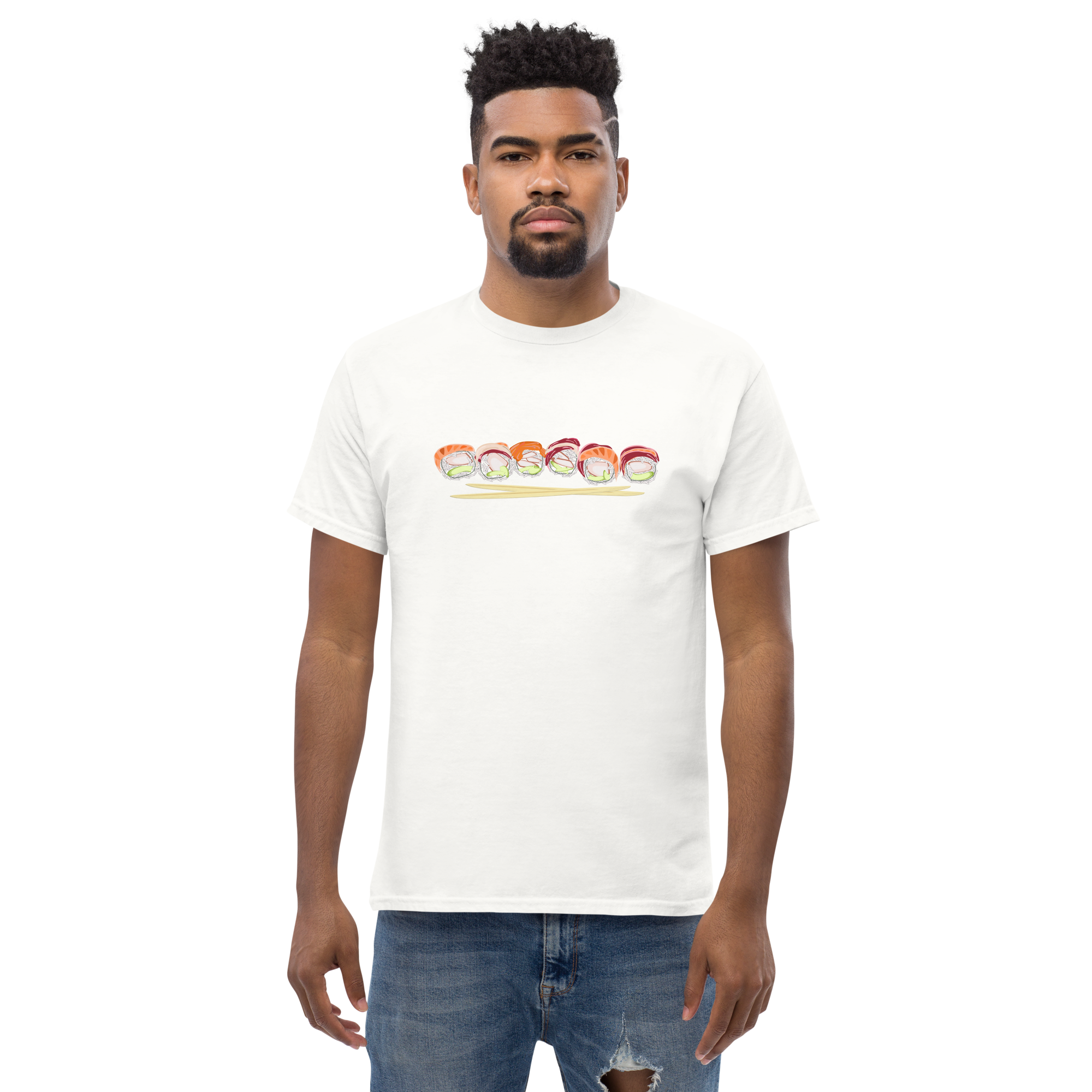 Sushi roll chopsticks T-Shirt