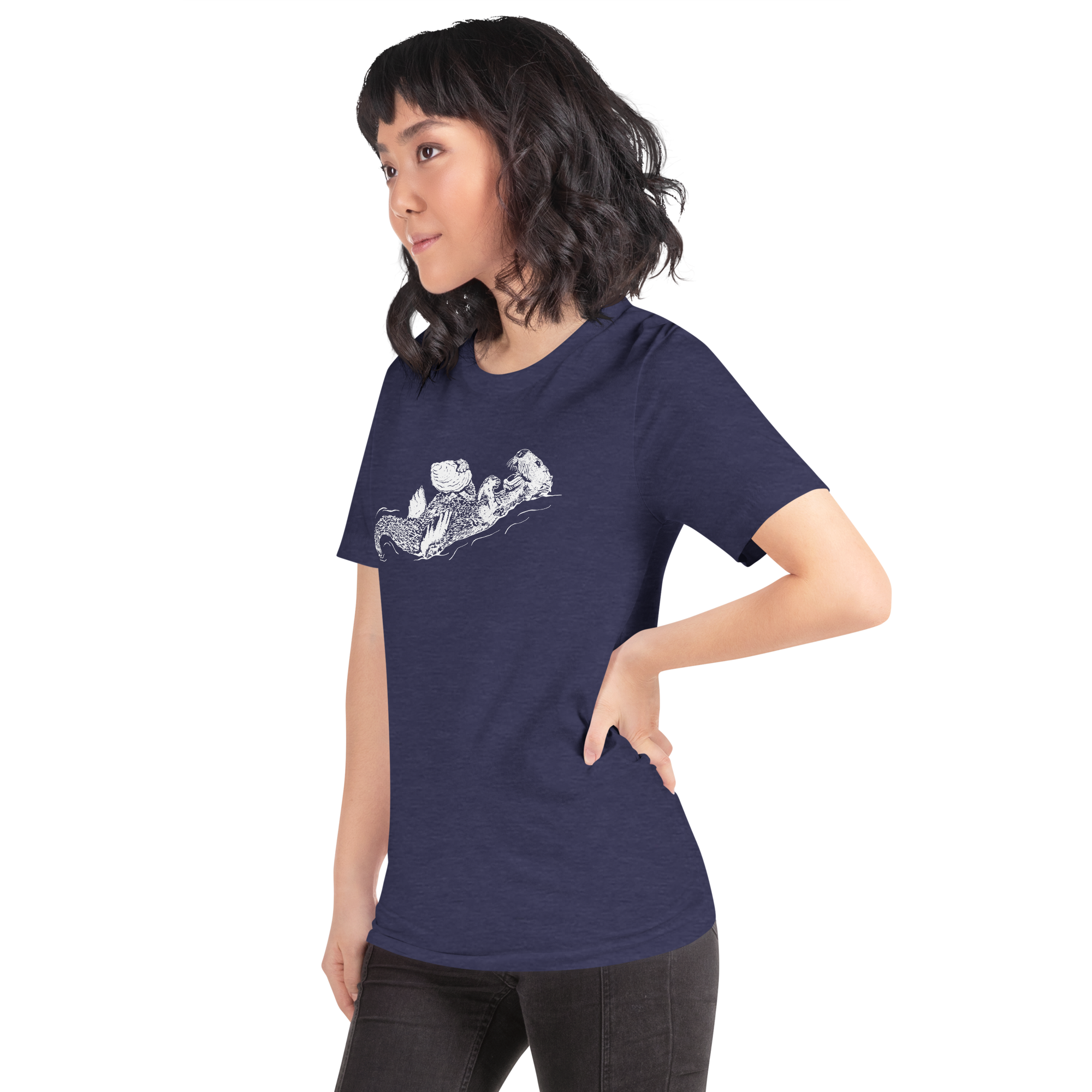 Sea Otter and Oyster T-Shirt Unisex